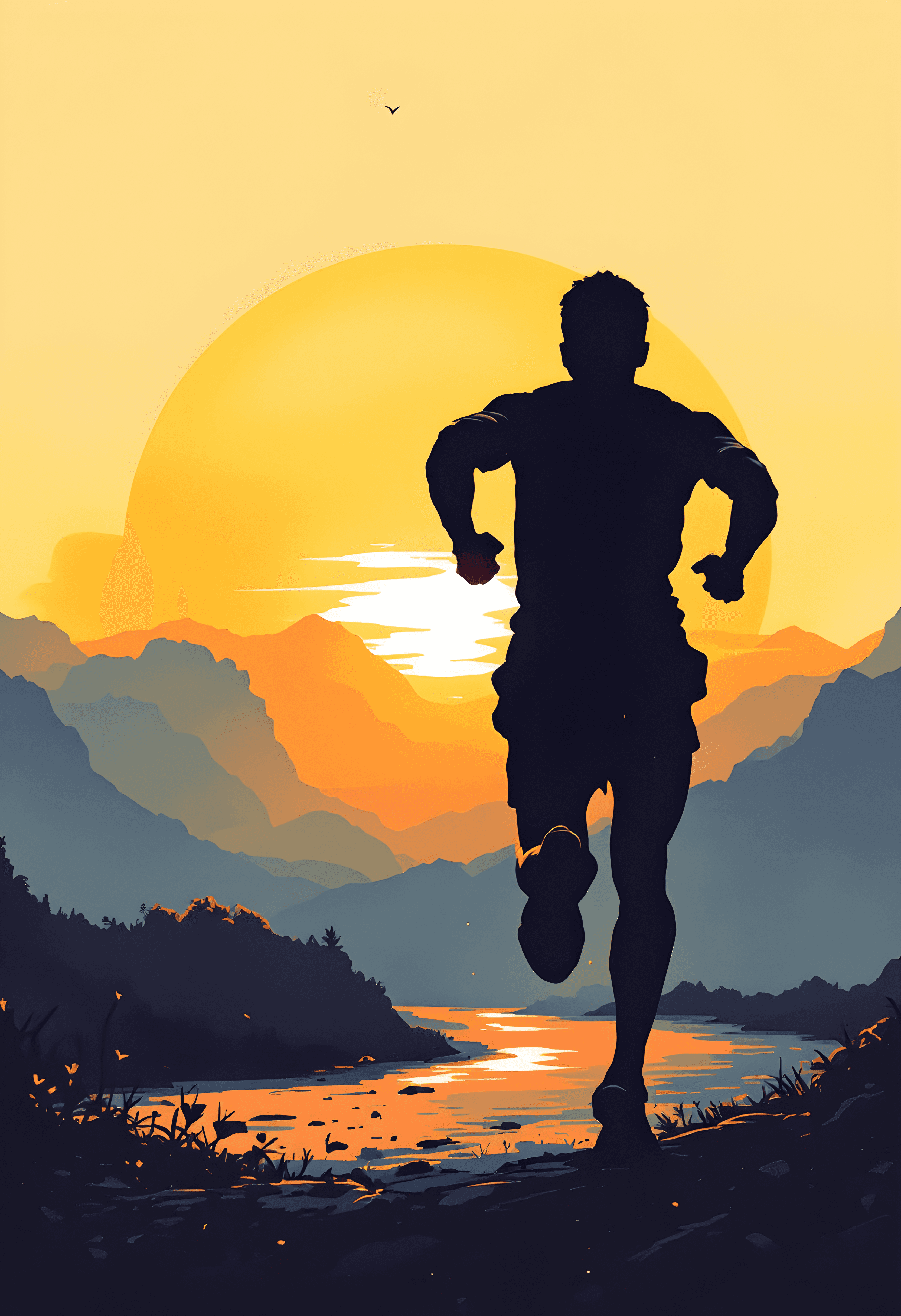 Unstoppable Silhouette