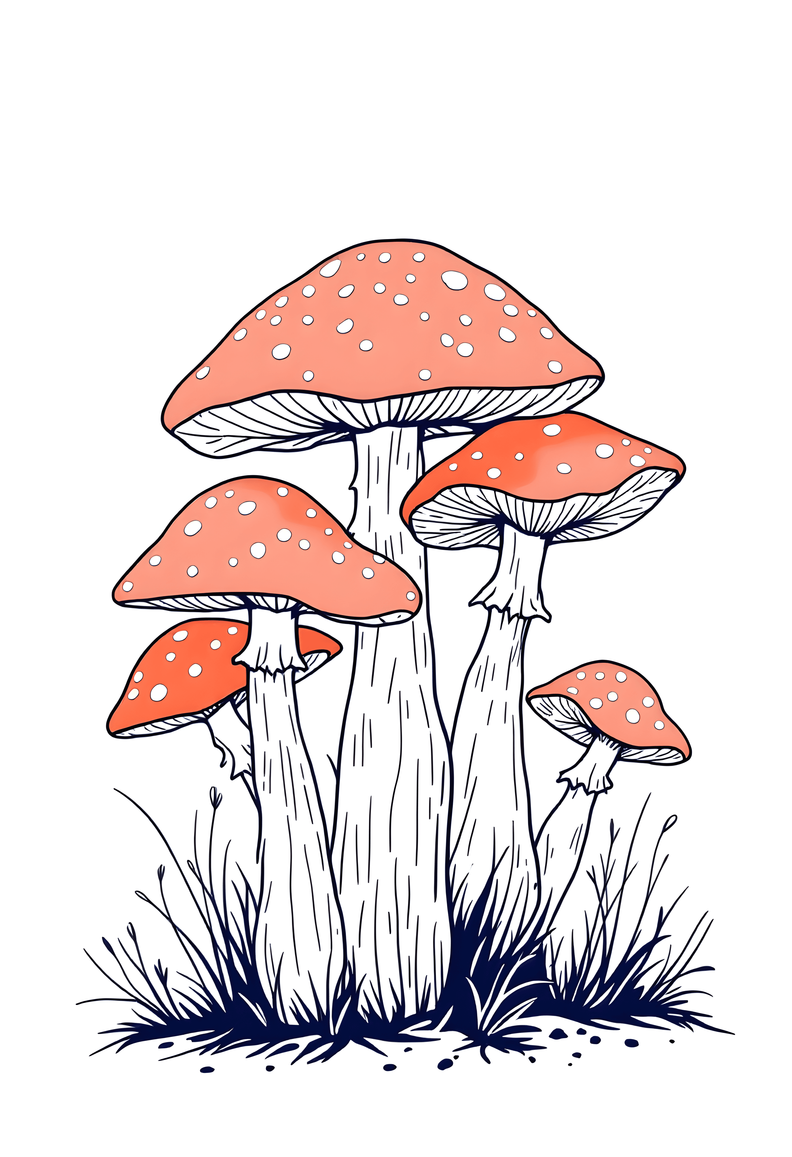 Mushrooms Study No. 73